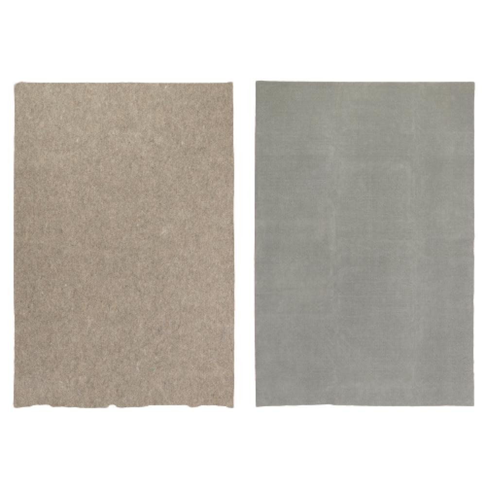 2' x 4' Gray Non Slip Rug Pad HomeRoots