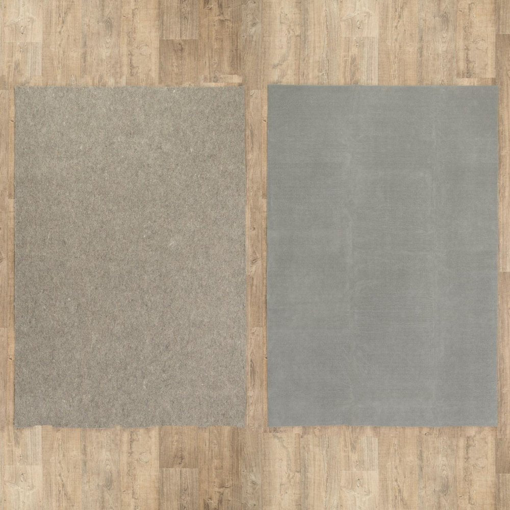 8' x 10' Gray Non Slip Rug Pad HomeRoots