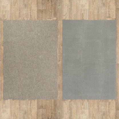 8' x 10' Gray Non Slip Rug Pad HomeRoots