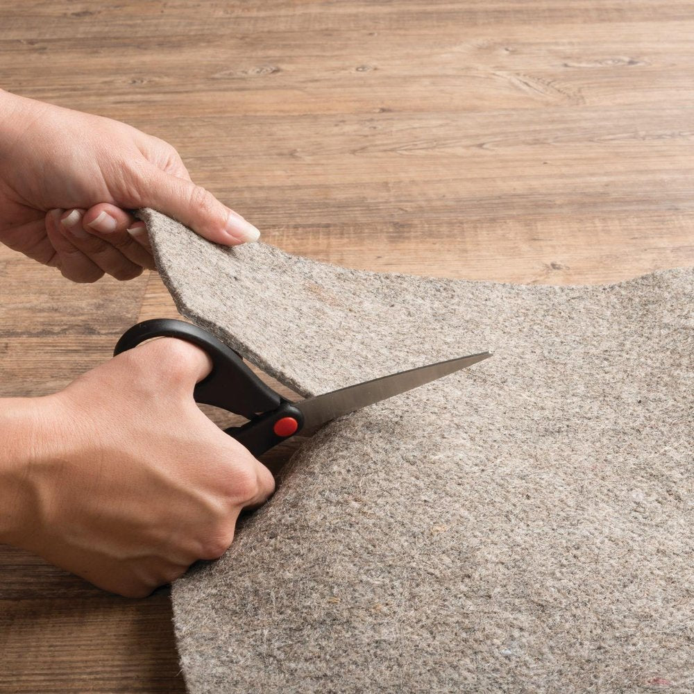 8' x 10' Gray Non Slip Rug Pad HomeRoots