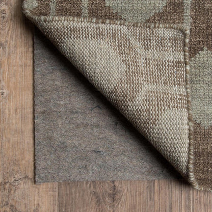 8' x 10' Gray Non Slip Rug Pad HomeRoots