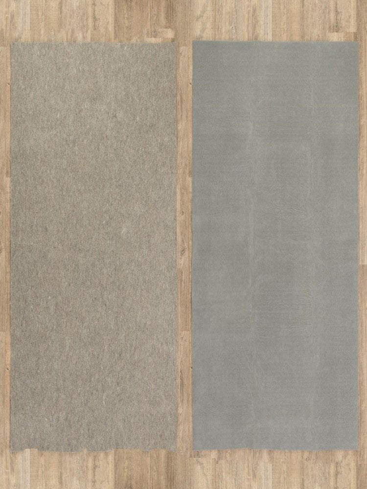 2' x 4' Gray Non Slip Rug Pad HomeRoots