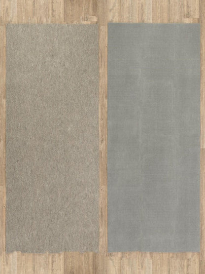 2' x 4' Gray Non Slip Rug Pad HomeRoots