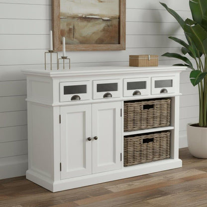 Modern Farmhouse Kitchen Buffet Server HomeRoots