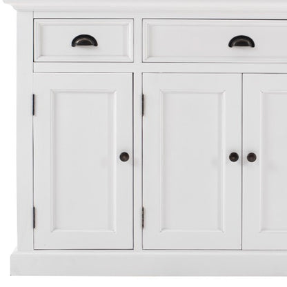 Large Modern Farmhouse White Cabinet