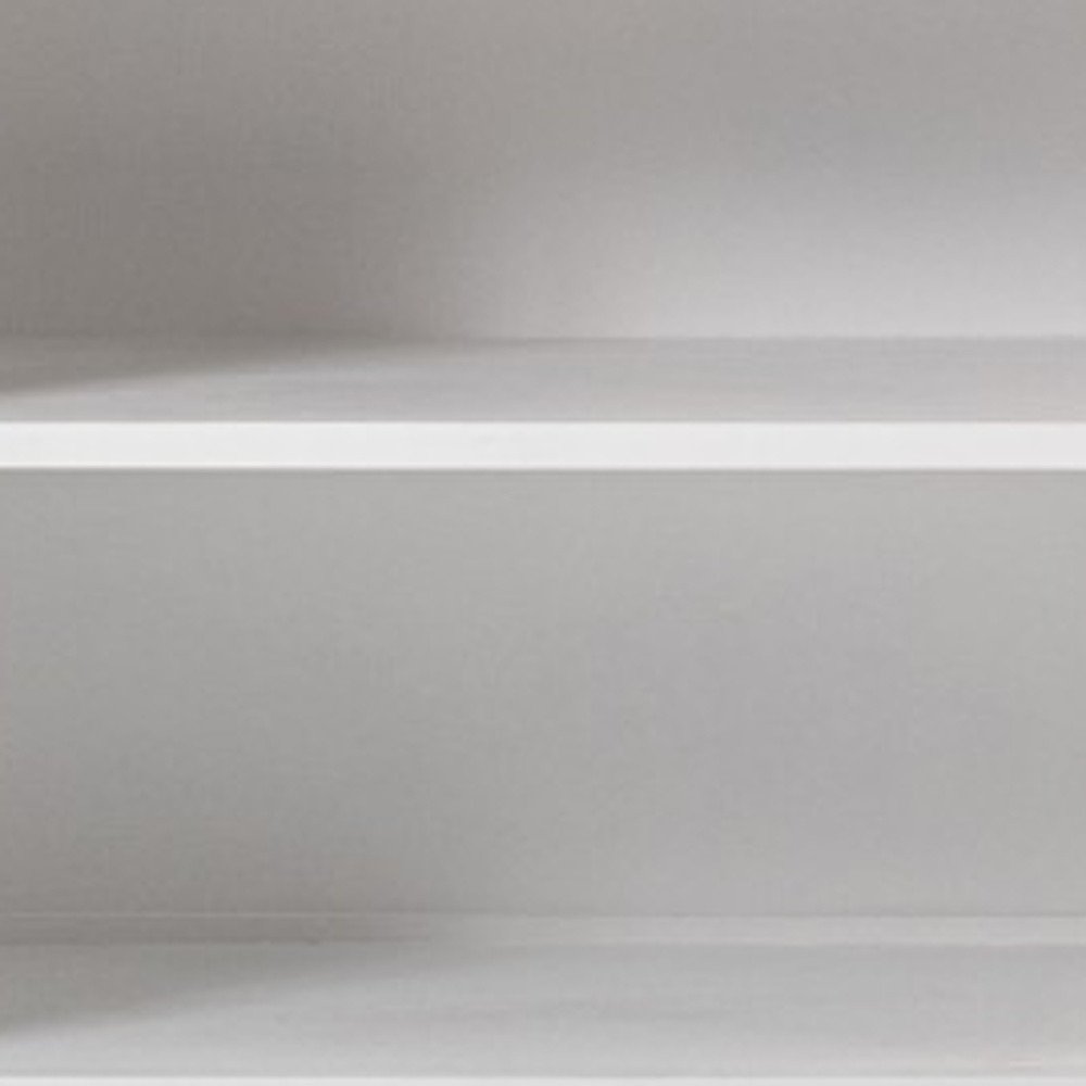 57" White Wood Two Drawer Buffet Table HomeRoots