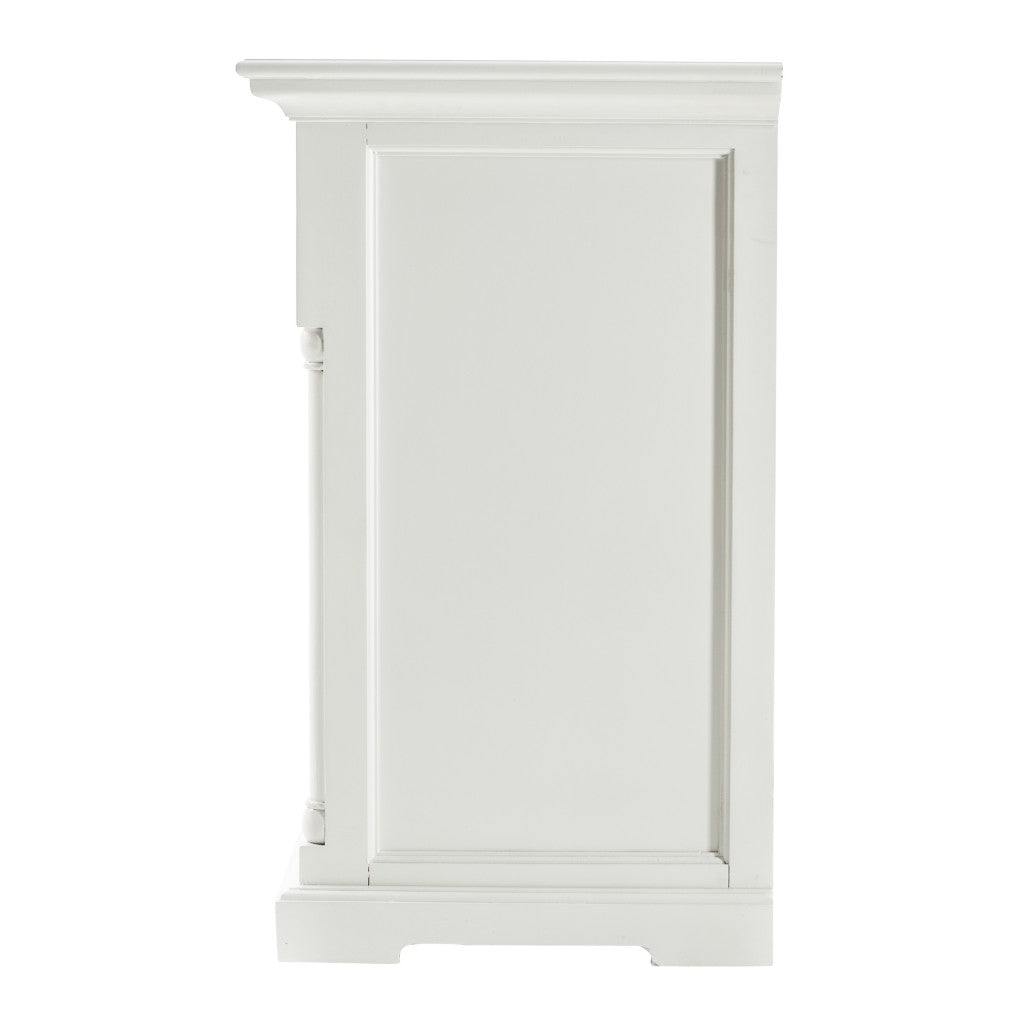 Modern Farm White Three Door Buffet Server