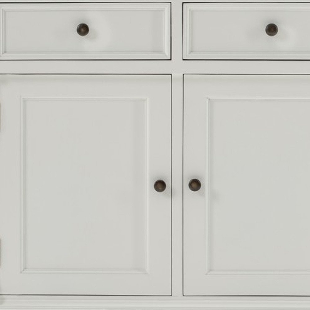 Modern Farm White Three Door Buffet Server — view 7