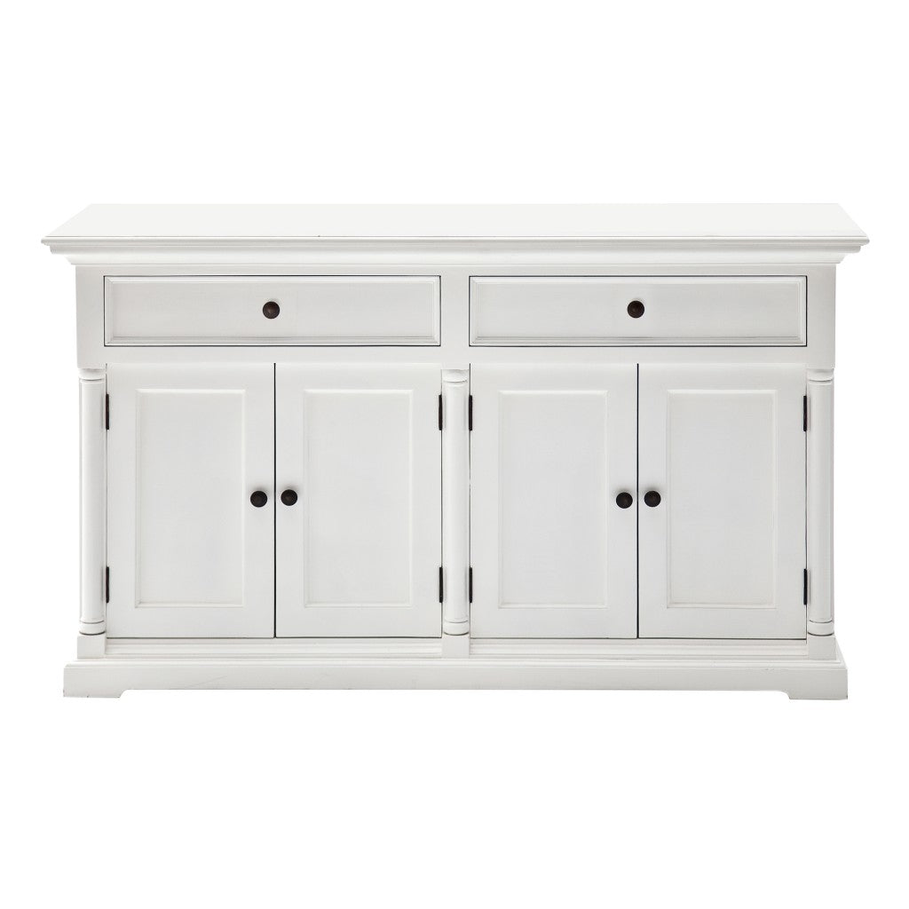 Modern Farm White Two Door Buffet Server