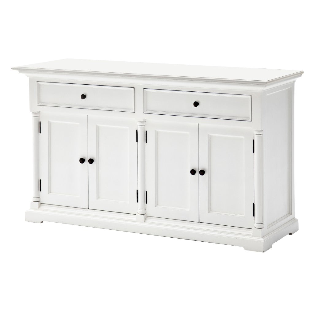 Modern Farm White Two Door Buffet Server