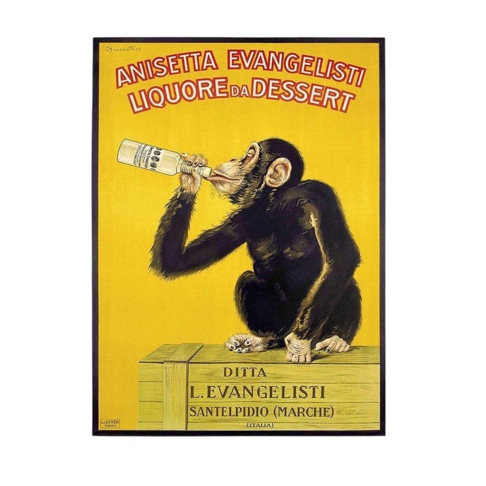 Anisetta Evangelisti Italian Liquor Unframed Print Wall Art — view 7