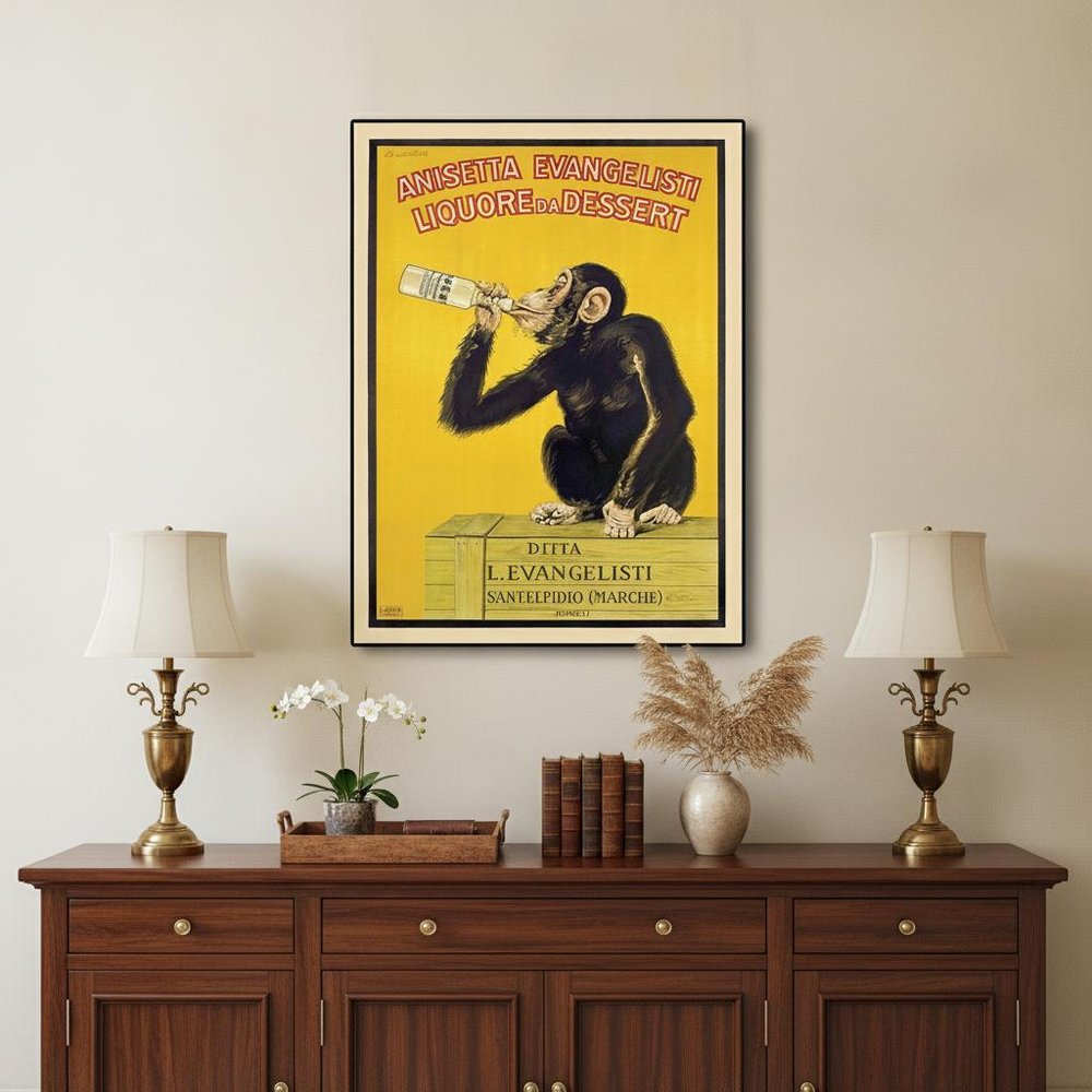 Anisetta Evangelisti Italian Liquor Unframed Print Wall Art — view 4