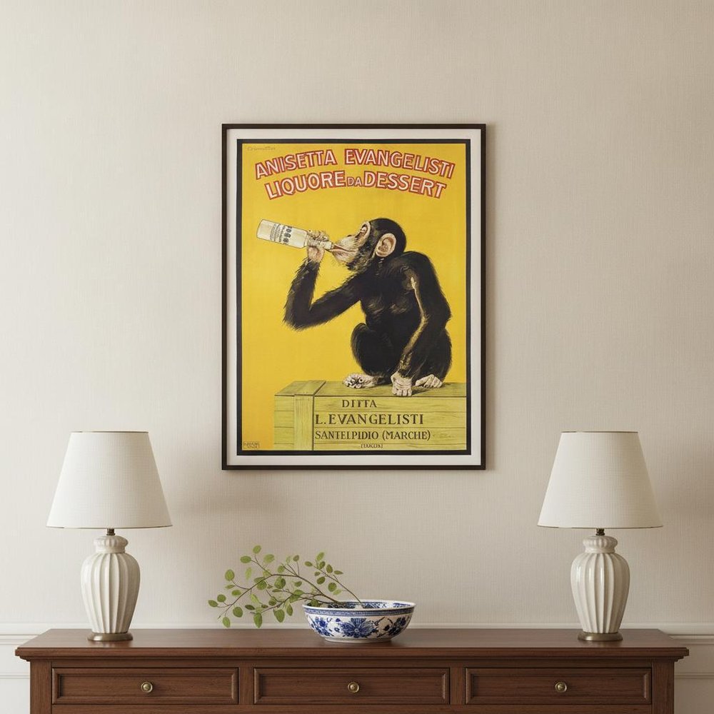 Anisetta Evangelisti Italian Liquor Unframed Print Wall Art — view 9