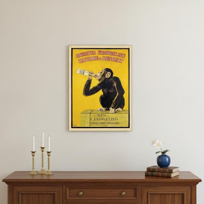 Anisetta Evangelisti Italian Liquor Unframed Print Wall Art