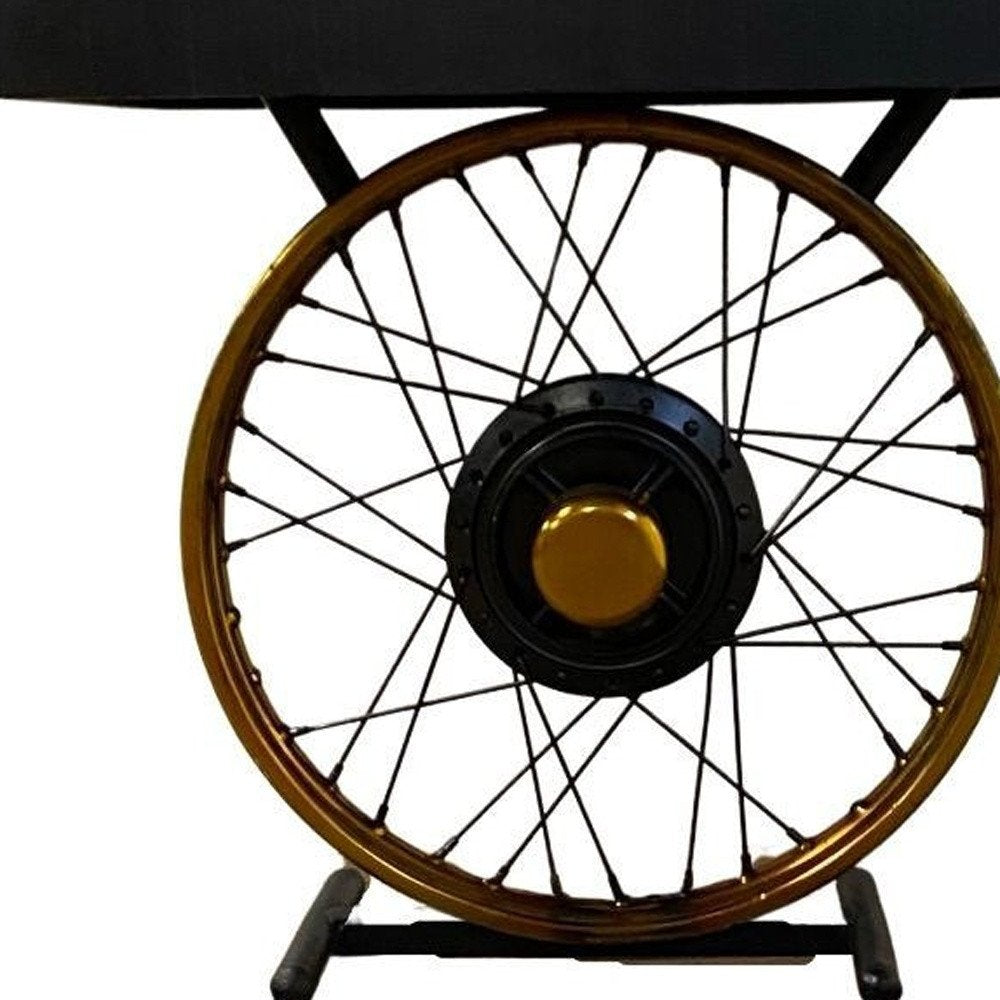 22" Black Solid Wood End Table HomeRoots