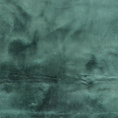 2" X 5" Green Natural Off White Medical Grade Double Sheepskin Throw Blanket HomeRoots