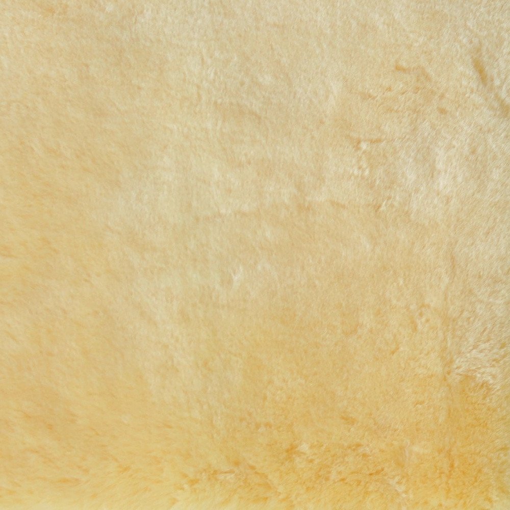 17" Square Natural Off White Medical Grade Sheepskin Chair Pad HomeRoots