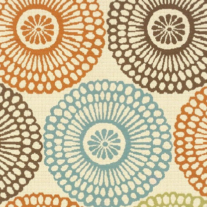 2' X 4' Beige Indoor Outdoor Area Rug HomeRoots