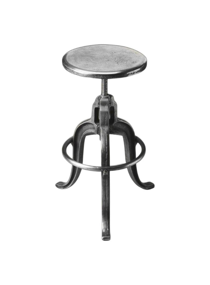 Iron Backless Swivel Bar Chair HomeRoots