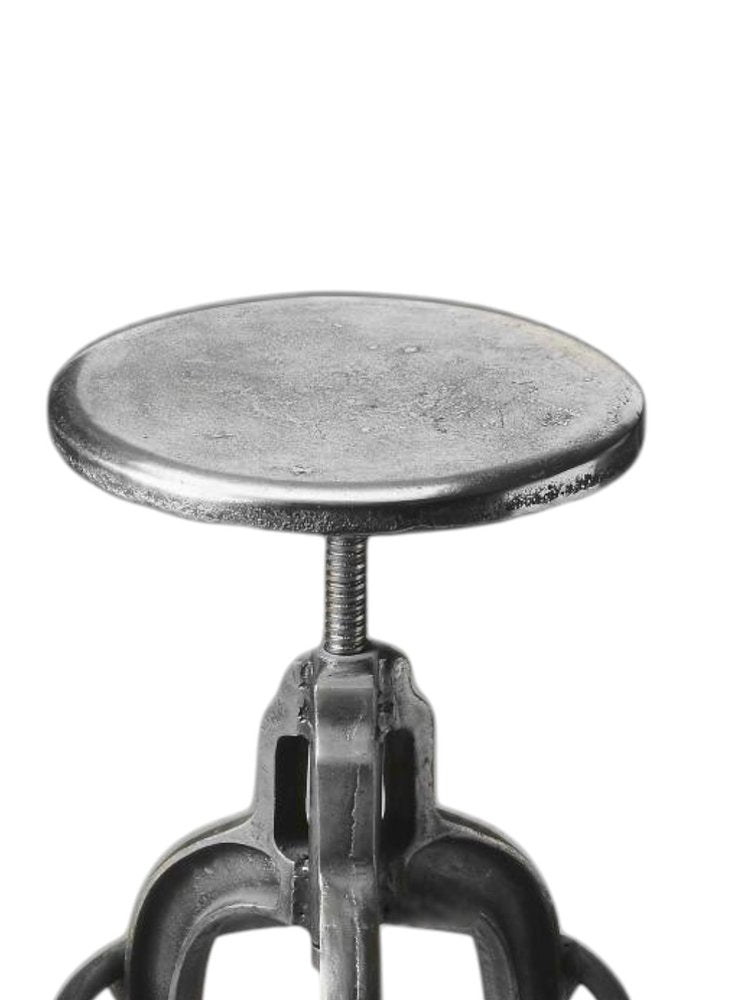 Iron Backless Swivel Bar Chair HomeRoots