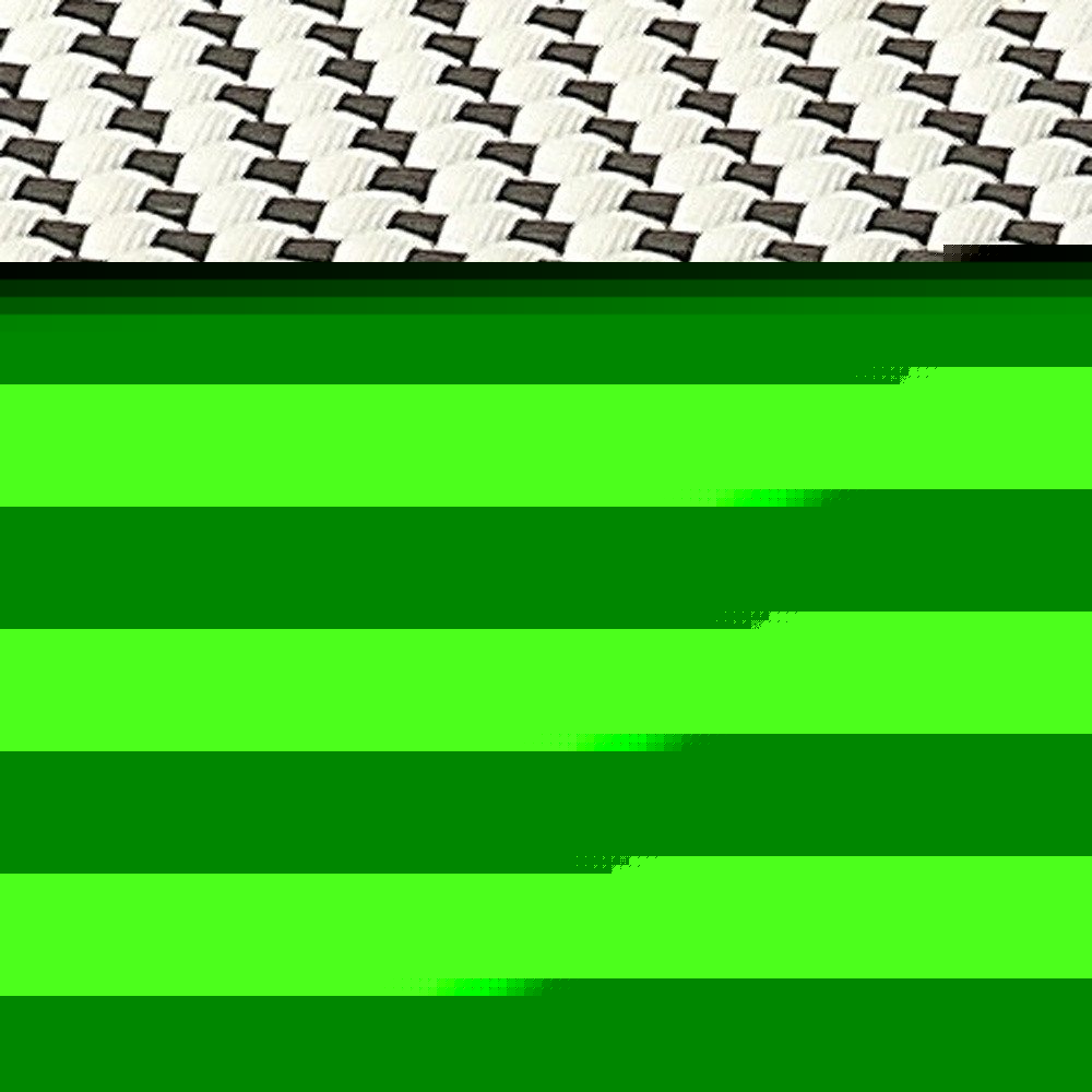 30" Natural Black and White Rattan Backless Bar Height Bar Chair HomeRoots