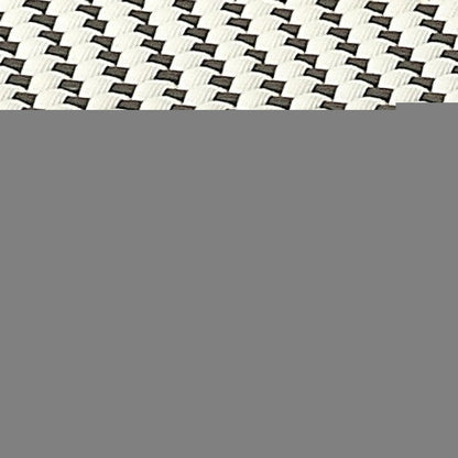 30" Natural Black and White Rattan Backless Bar Height Bar Chair HomeRoots