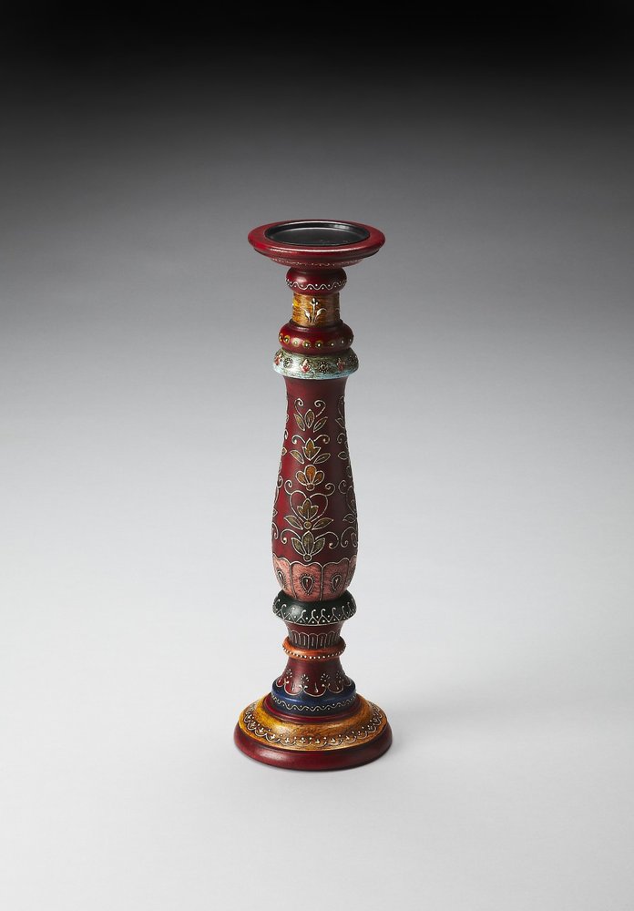 Hand Painted Candle Holder HomeRoots
