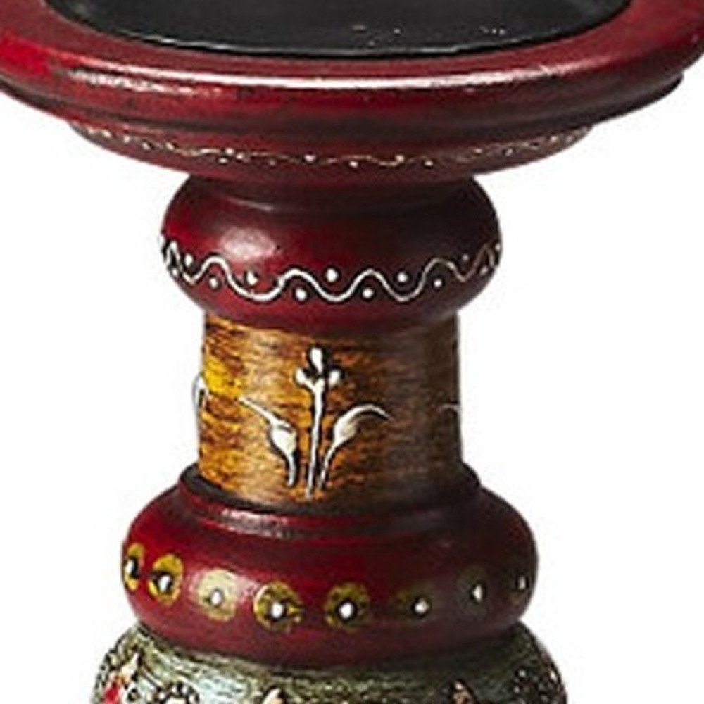 Hand Painted Candle Holder HomeRoots