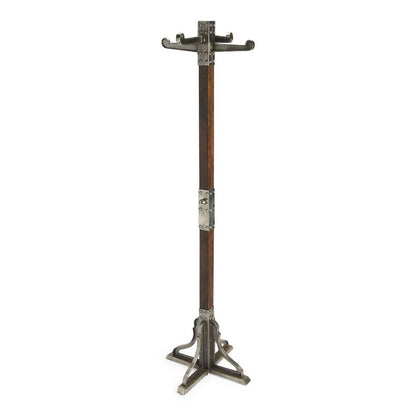 Industrial Chic Vintage Style Coat Rack HomeRoots