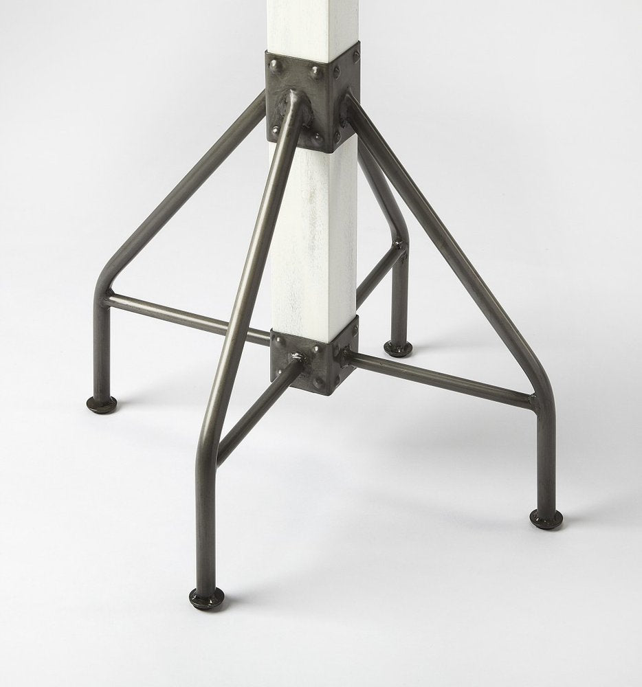 Logan Square White Wood Coat Rack Tree HomeRoots