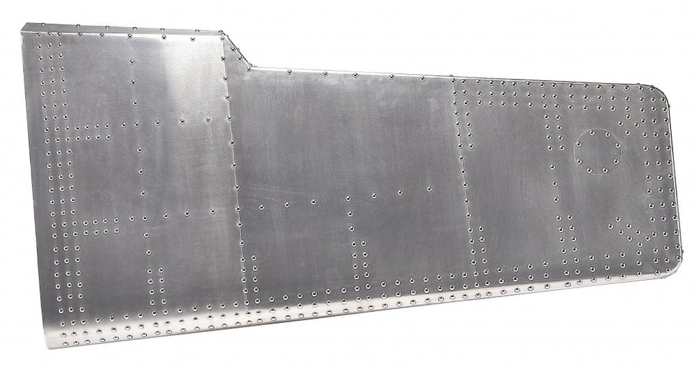 68" Silver Metal Writing Desk HomeRoots