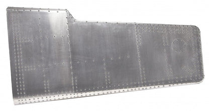 68" Silver Metal Writing Desk HomeRoots