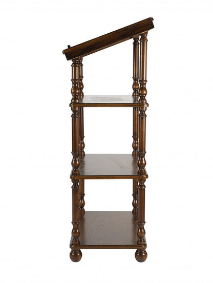 24" Brown Standing Desk HomeRoots