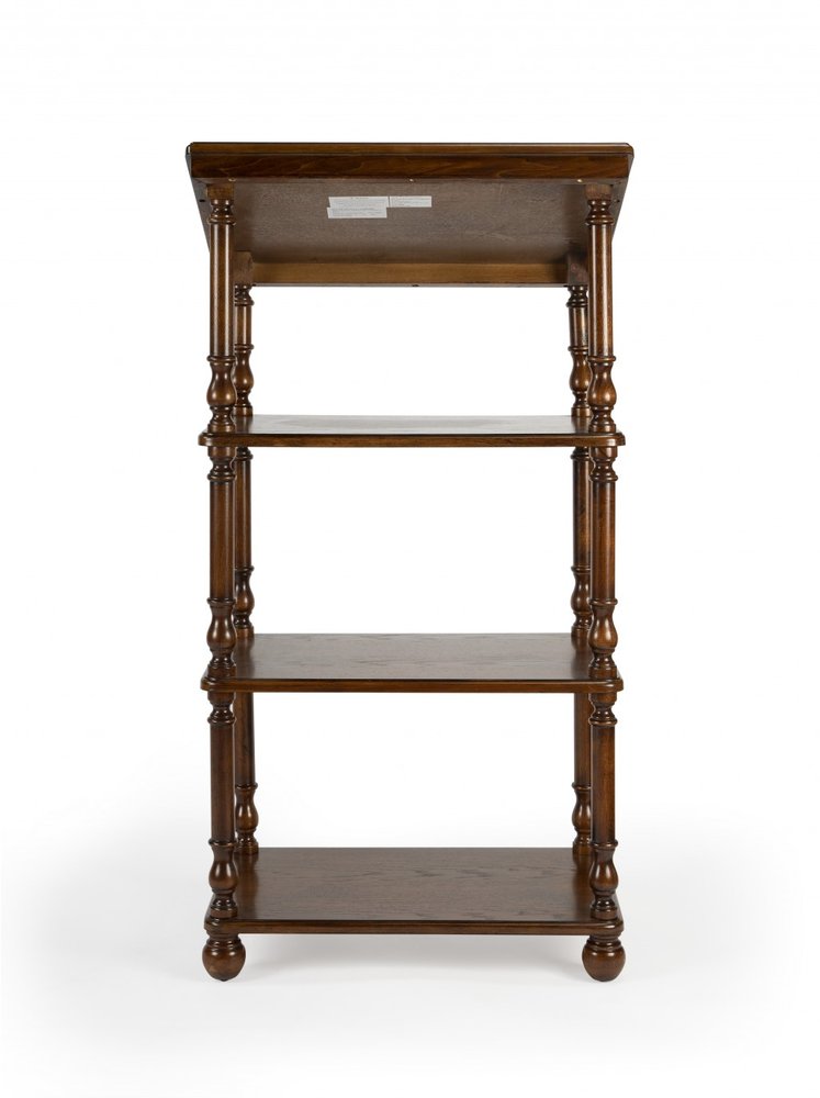 24" Brown Standing Desk HomeRoots