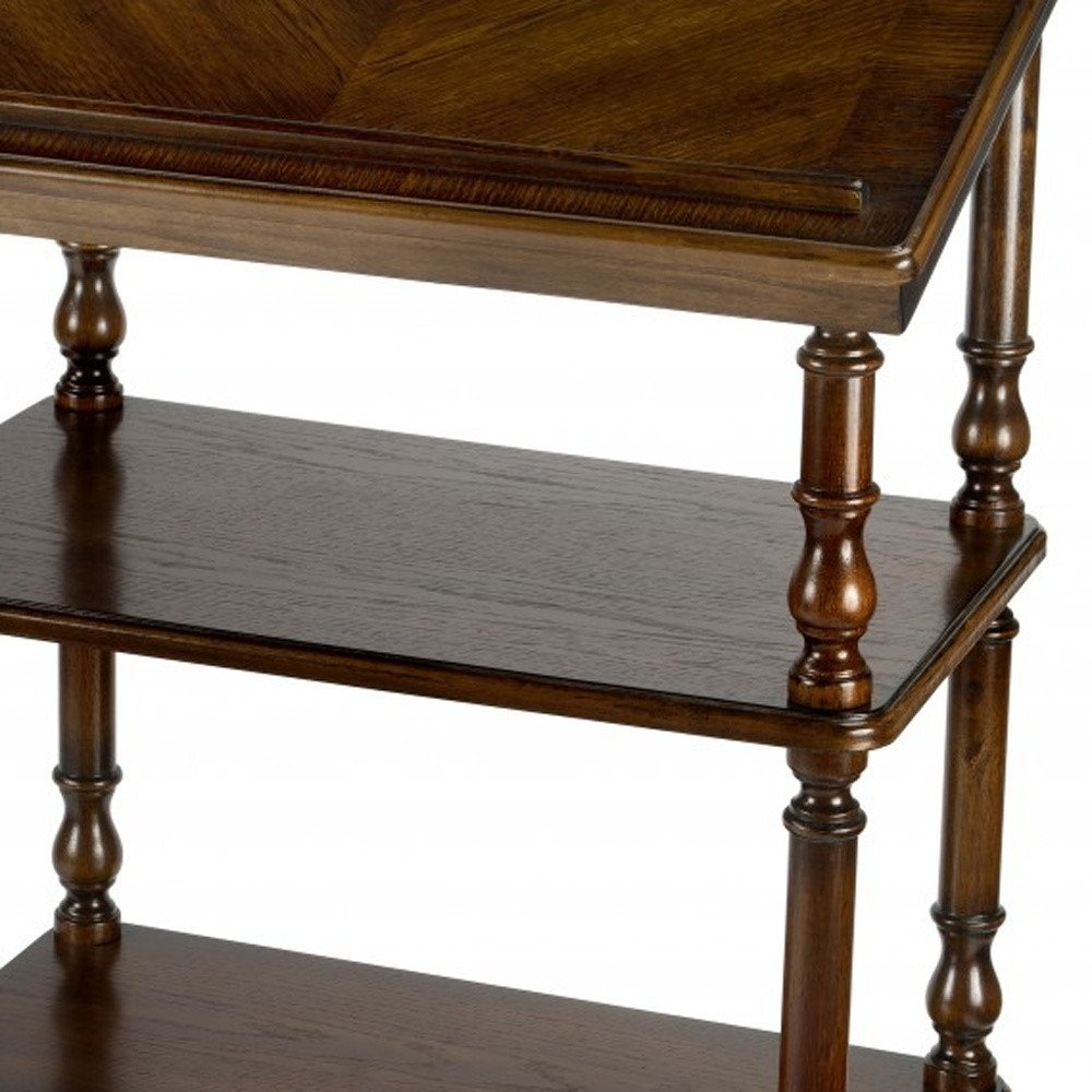 24" Brown Standing Desk HomeRoots