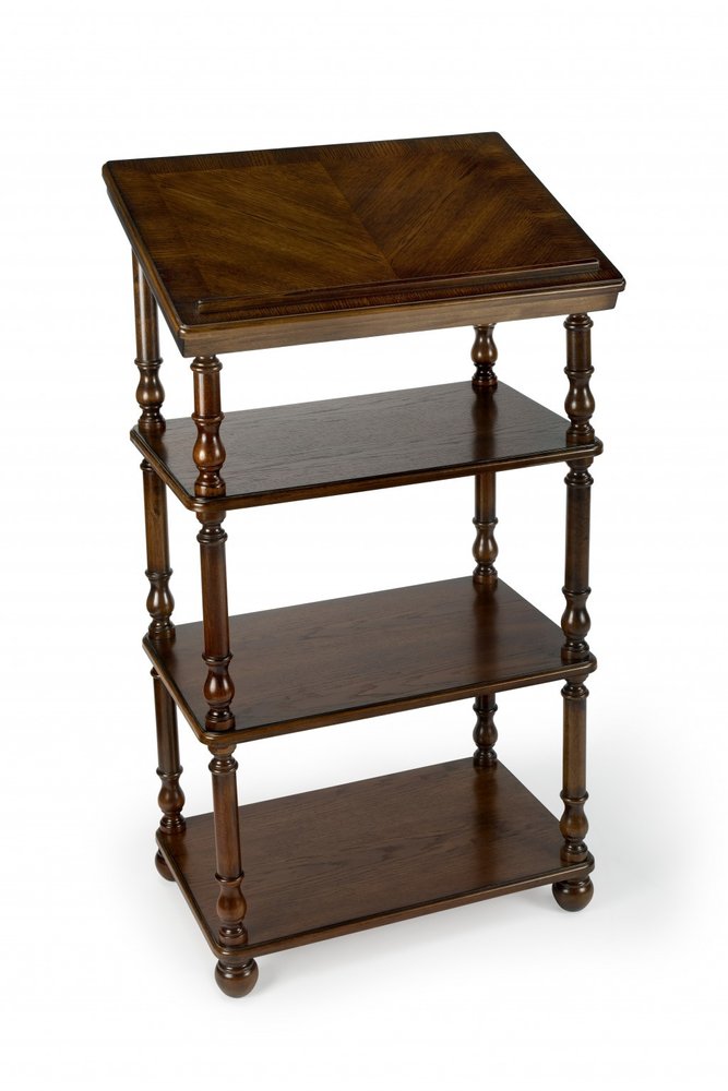 24" Brown Standing Desk HomeRoots