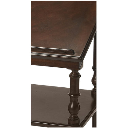 24" Dark Brown Standing Desk HomeRoots