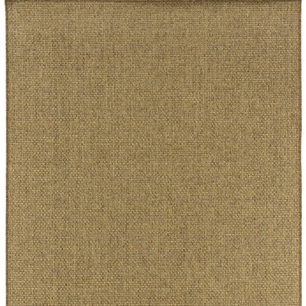 4' x 6' Tan Indoor Outdoor Area Rug