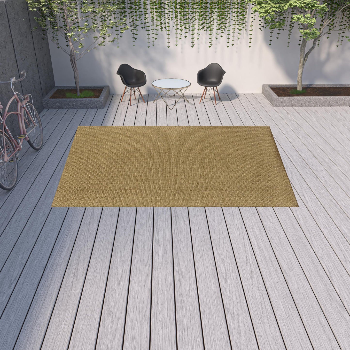 Tan Indoor Outdoor Area Rug