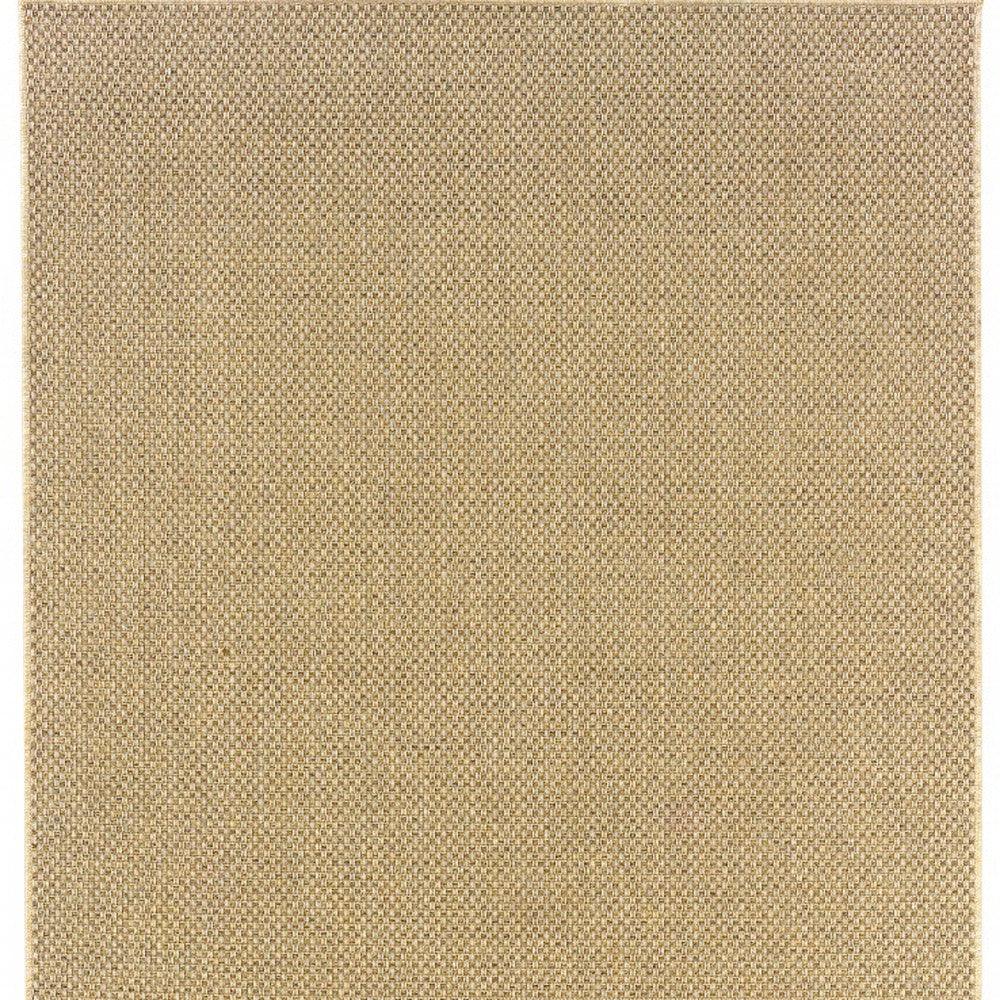 2' X 8' Beige Indoor Outdoor Area Rug - FurniFindUSA