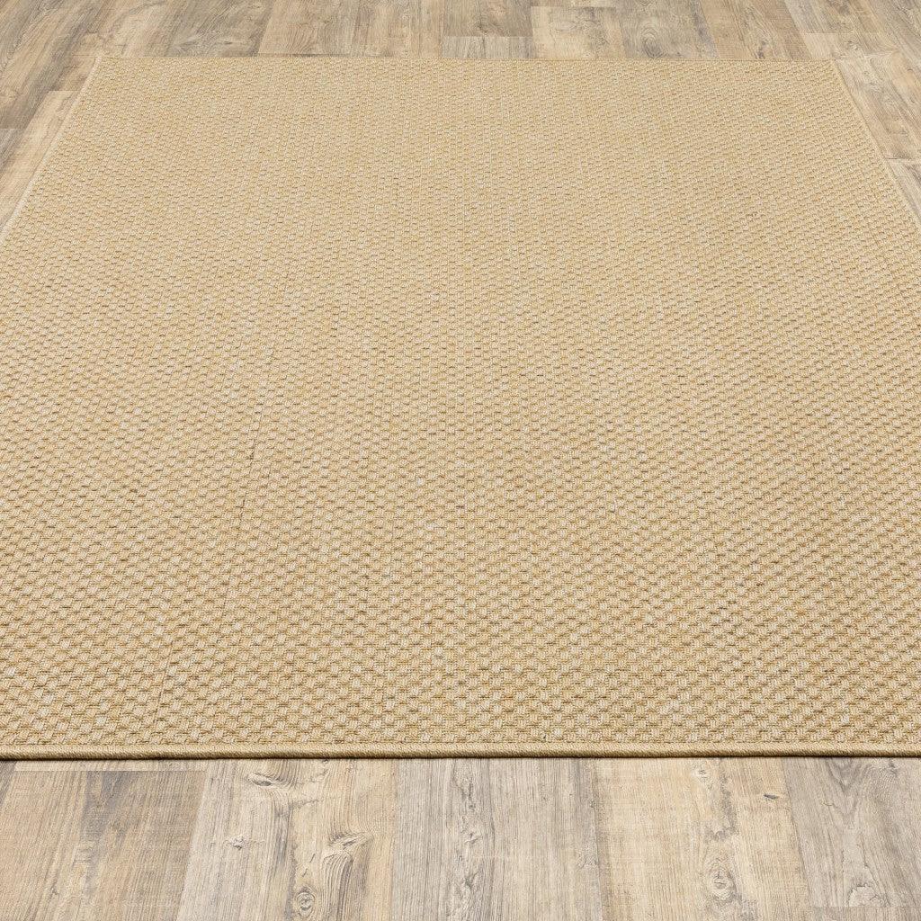 2' X 8' Beige Indoor Outdoor Area Rug - FurniFindUSA