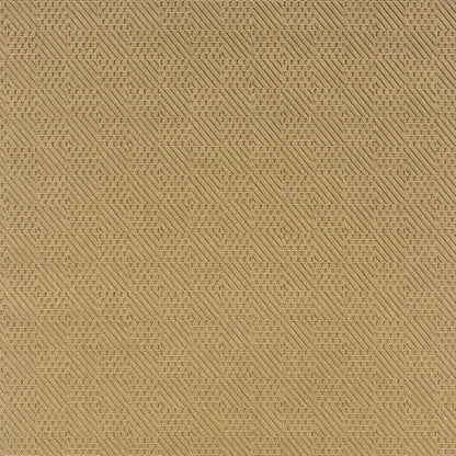 5' x 8' Beige Indoor Outdoor Area Rug