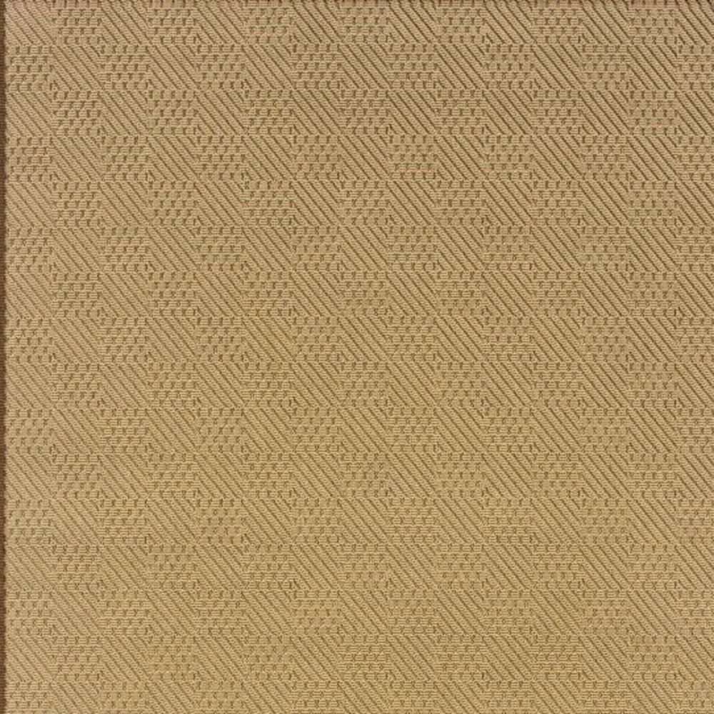 2' X 8' Beige Indoor Outdoor Area Rug - FurniFindUSA