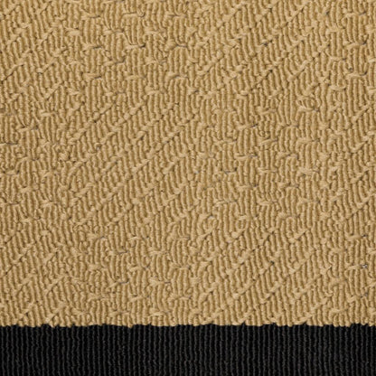 4' x 6' Beige and Black Indoor Outdoor Area Rug - FurniFindUSA