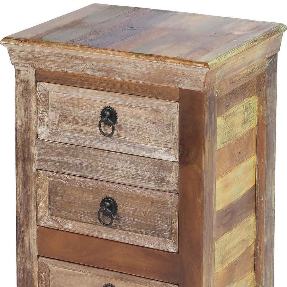 16" Modern Rustic Three Drawer Accent Chest - FurniFindUSA