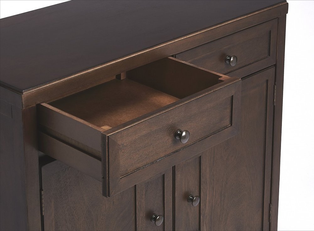 Imperial Coffee Console Cabinet HomeRoots