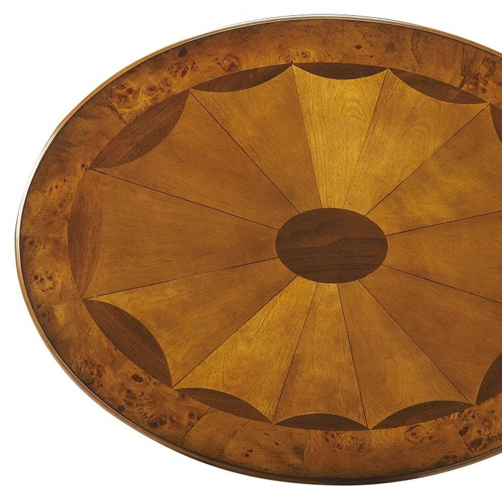 25" Brown Wood Oval Coffee Table With Drawer And Shelf HomeRoots
