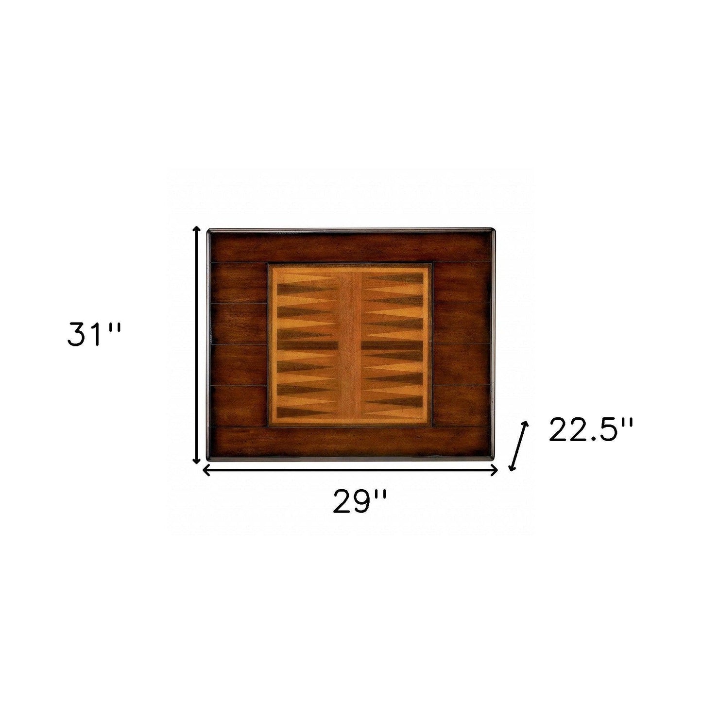 Traditional Cherry Game Table - FurniFindUSA