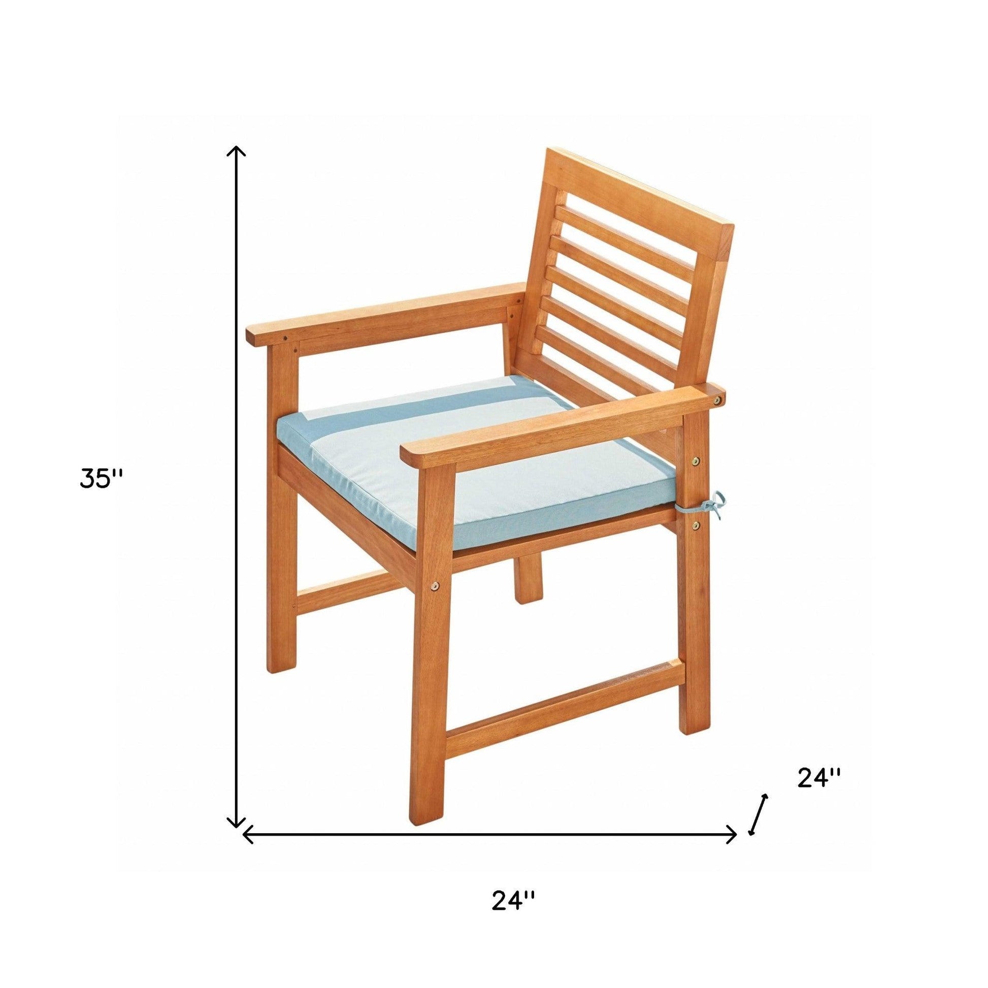 Light Wood Dining Armchair - FurniFindUSA