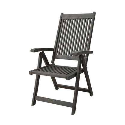 Distressed Outdoor Reclining Chair - FurniFindUSA